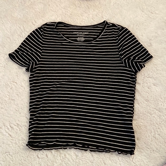 American Eagle Striped Tee - Picture 1 of 1